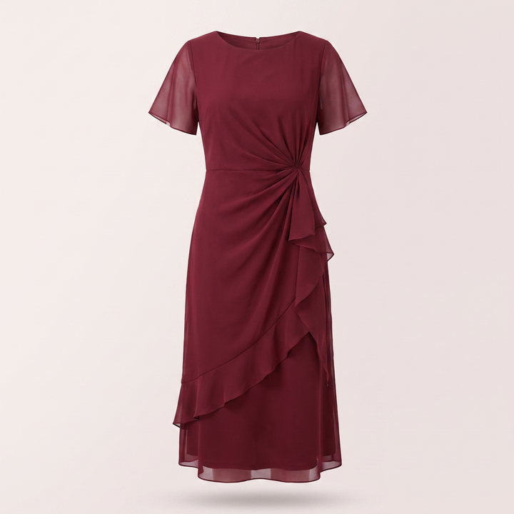 Sukienka Clarisse Soft Flow z talią