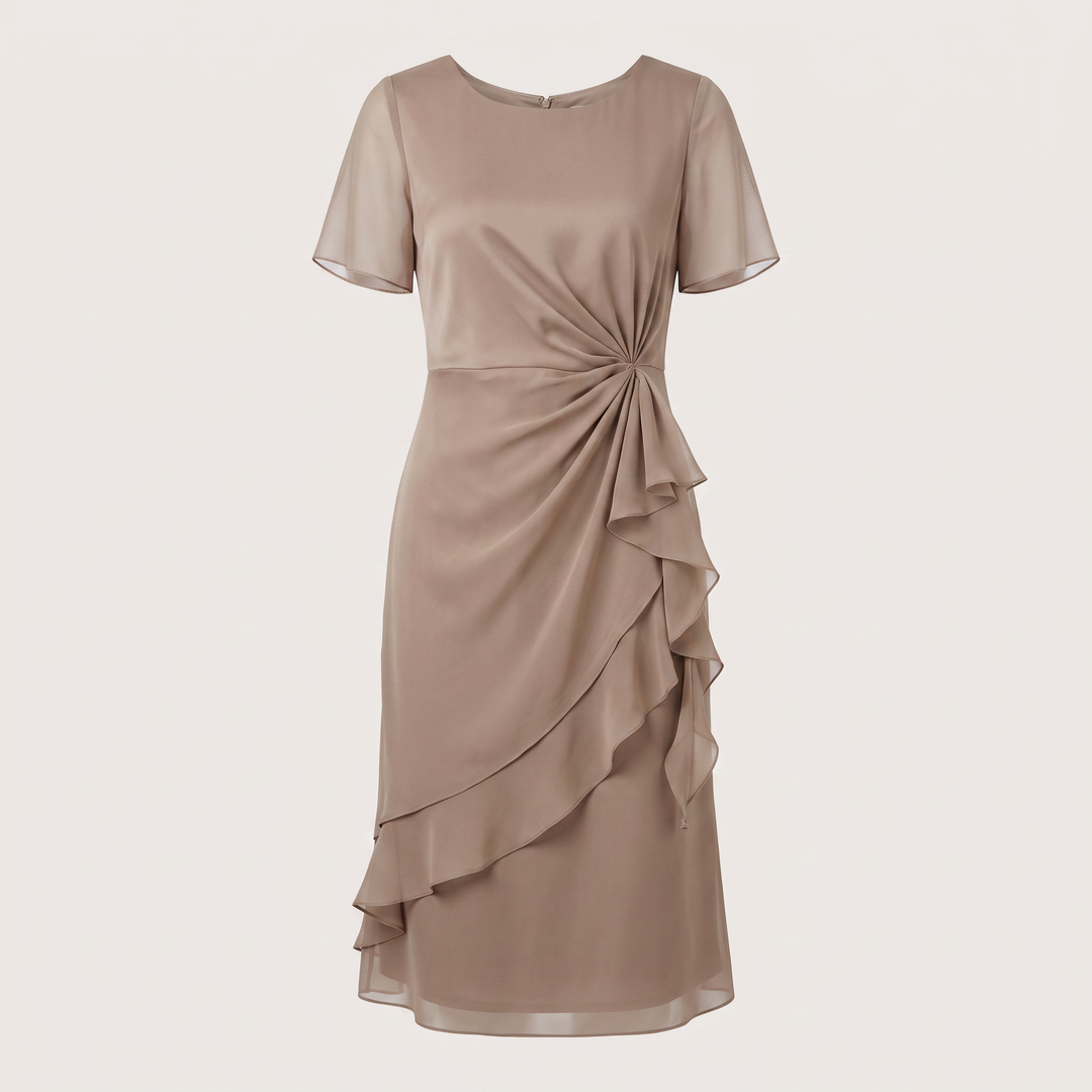 Sukienka Clarisse Soft Flow z talią