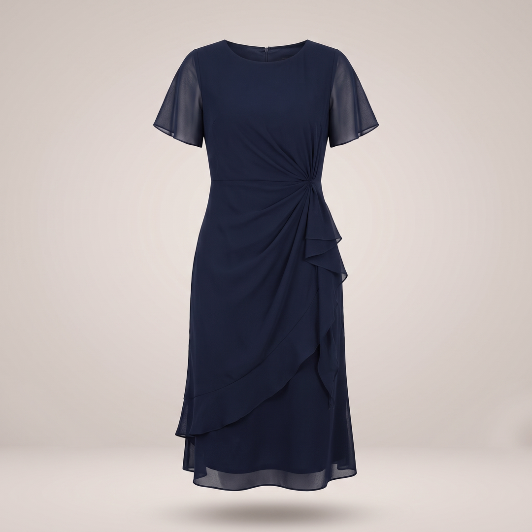 Sukienka Clarisse Soft Flow z talią