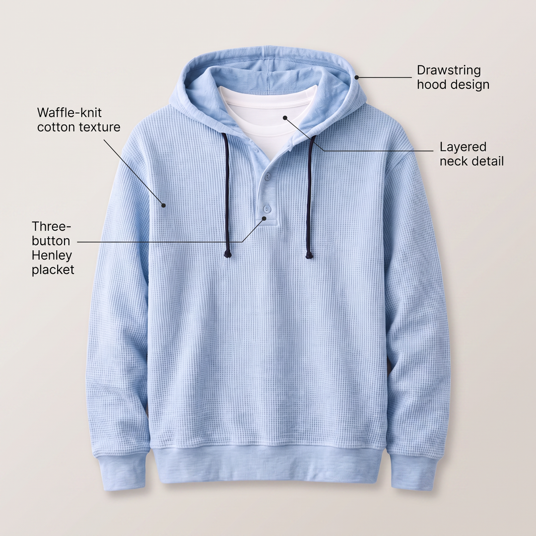 Sweter z dzianiny odlewniczej