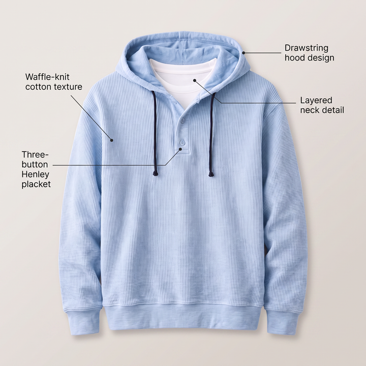 Sweter z dzianiny odlewniczej