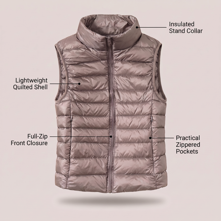 BEATRICE CIEPŁA KAMIZELKA PAKOWANA