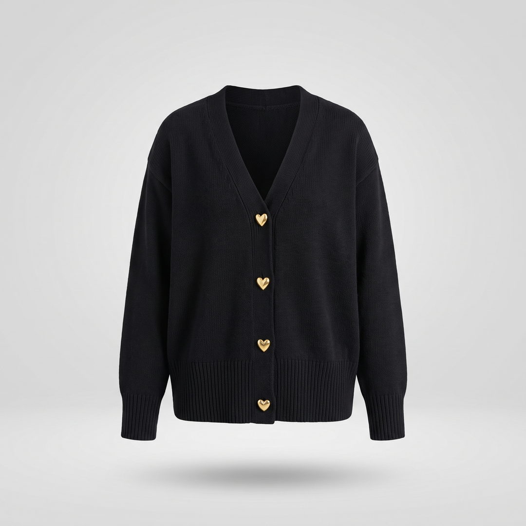 MAISIE CHARMING BUTTON CARDIGAN
