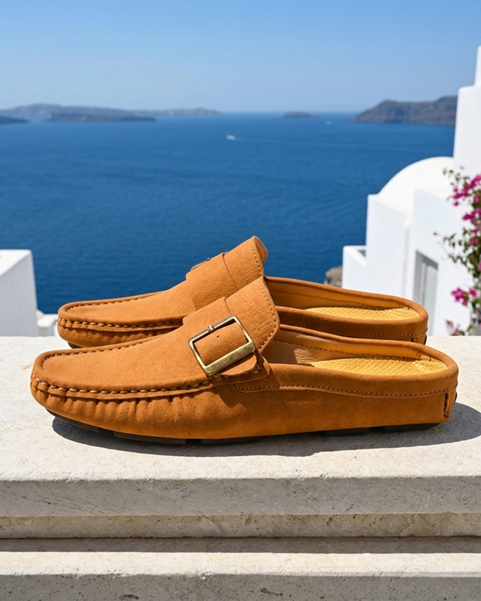 Klapki z zamszu SORRELL COMFORT