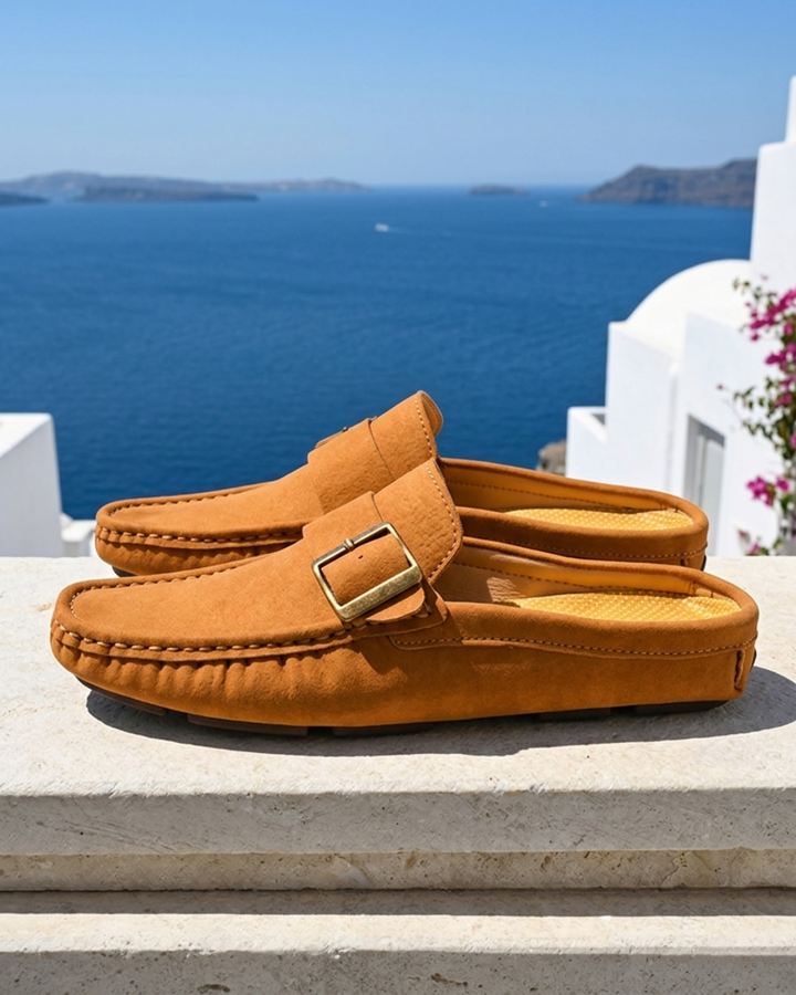 Klapki z zamszu SORRELL COMFORT
