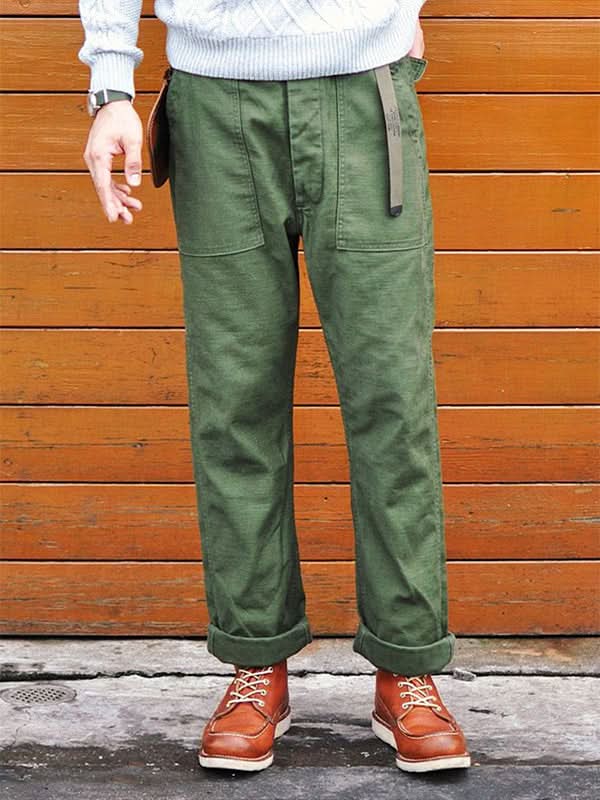Spodnie OG-107 INSPIROWANE PROSTYMI NOGAWKAMI