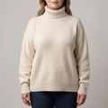 Sweter z golfem AURORA CASHMERE