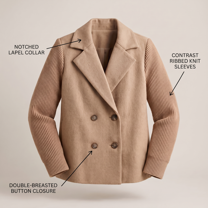 SASHA CASUAL BLAZE COAT