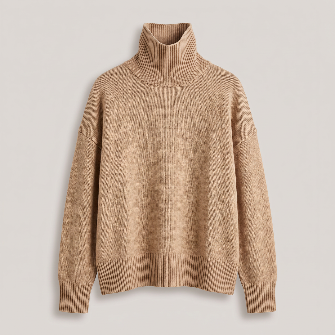 Sweter ARIA z golfem oversize