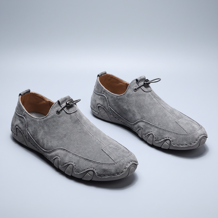 PRAWDZIWE SKÓRZANE BUTY WSUWANE LORENZO