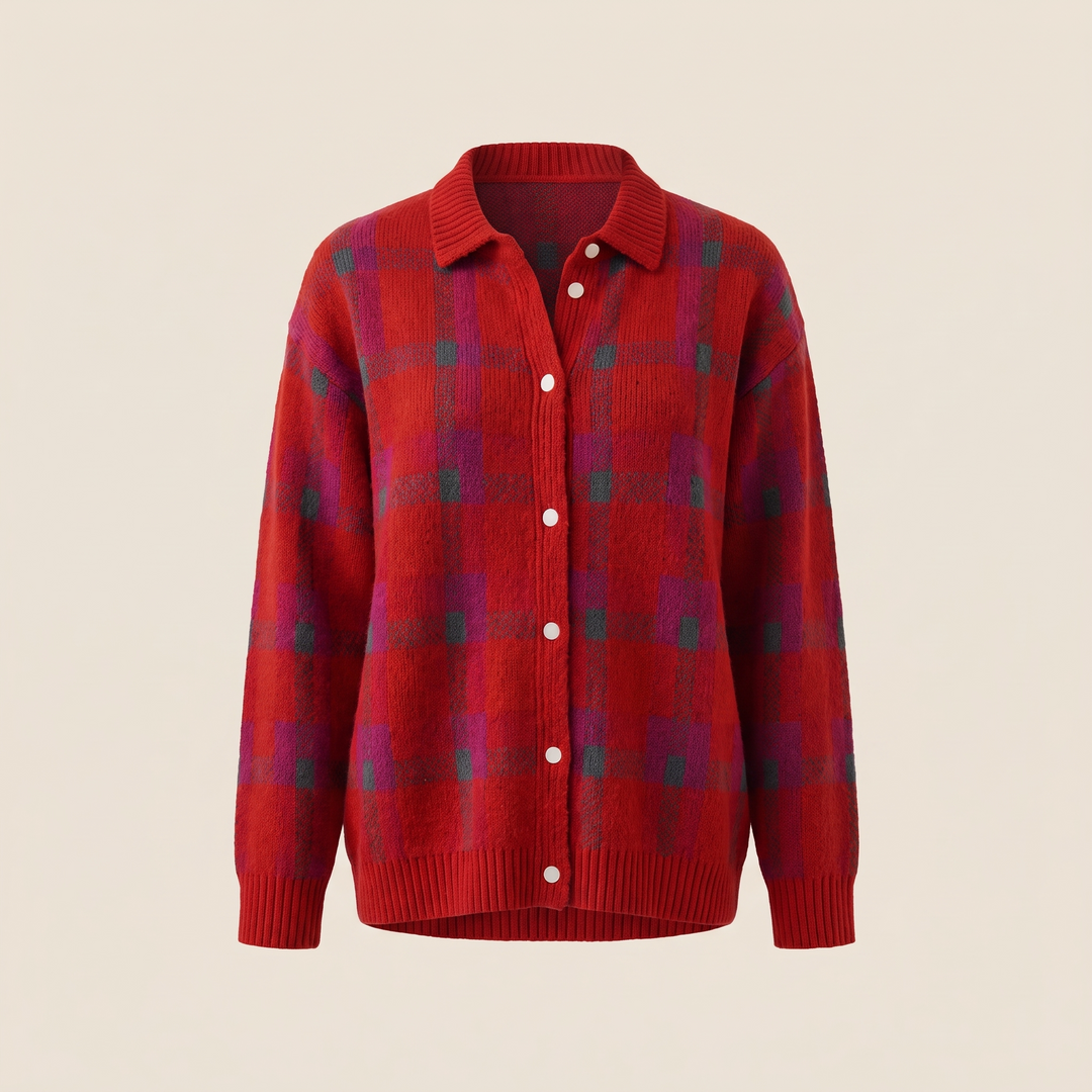 Sweter VIVIENNE RETRO CHECK