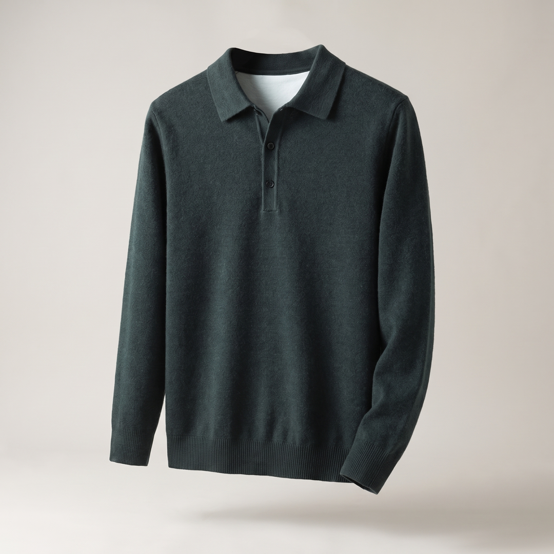 WYRAFINOWANY SWETER POLO WINDSOR