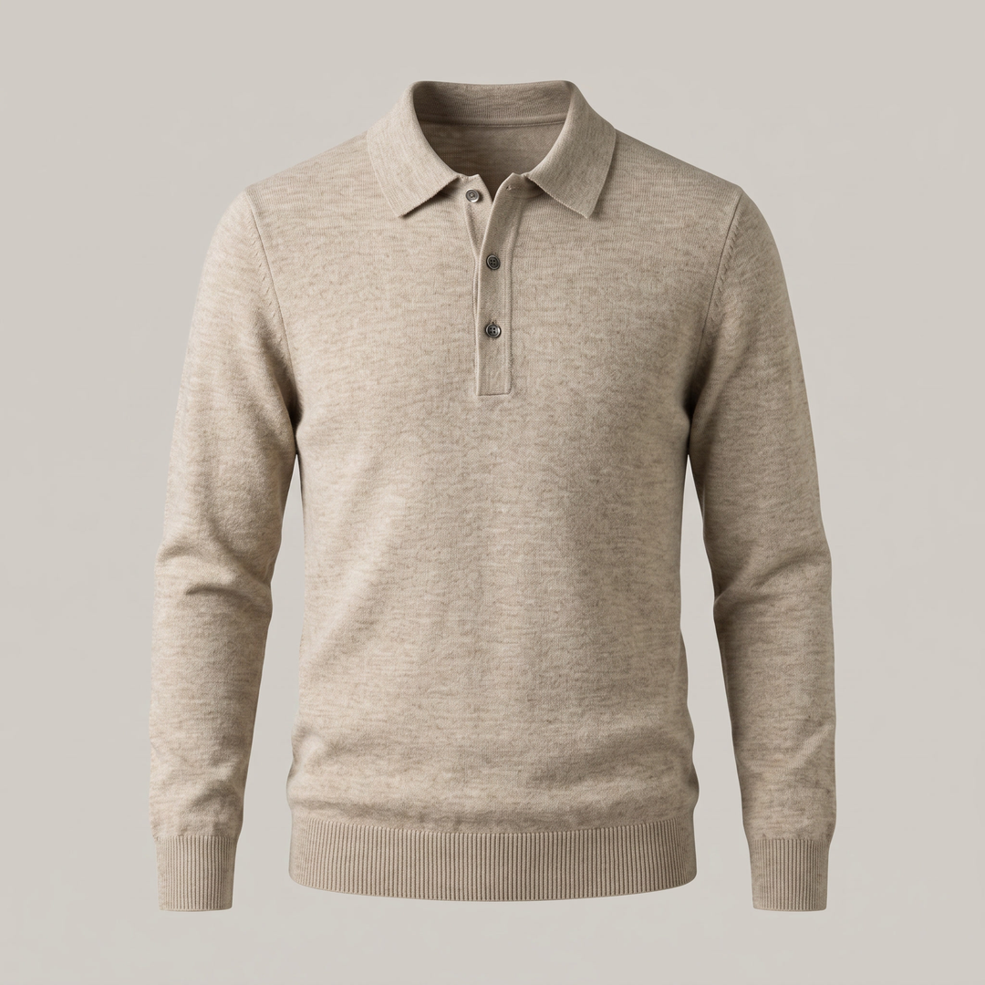 WYRAFINOWANY SWETER POLO WINDSOR