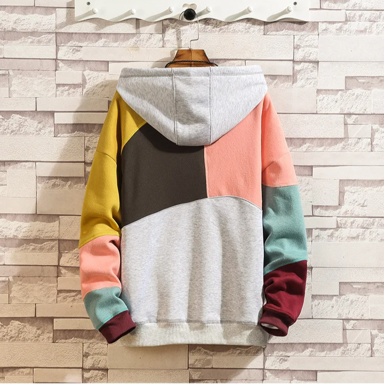Bluza z kapturem Pulse Patchwork