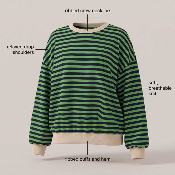 SWETER W PASKI ELARA