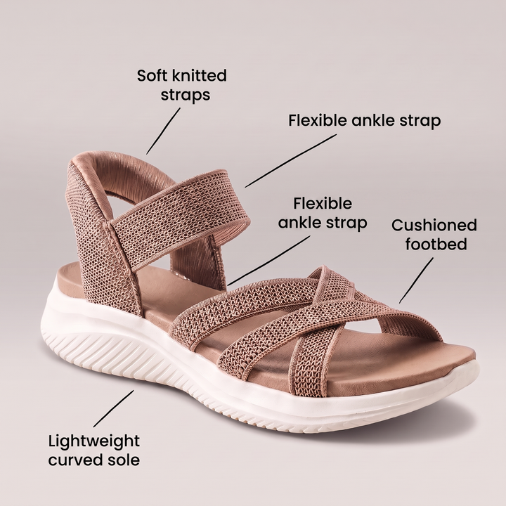 Sandały Elmswick Ultra-flex dzianinowe