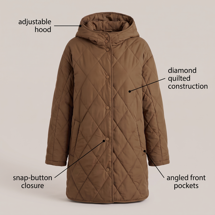 KURTKA ZIMOWA ELOWEN OVERSIZE