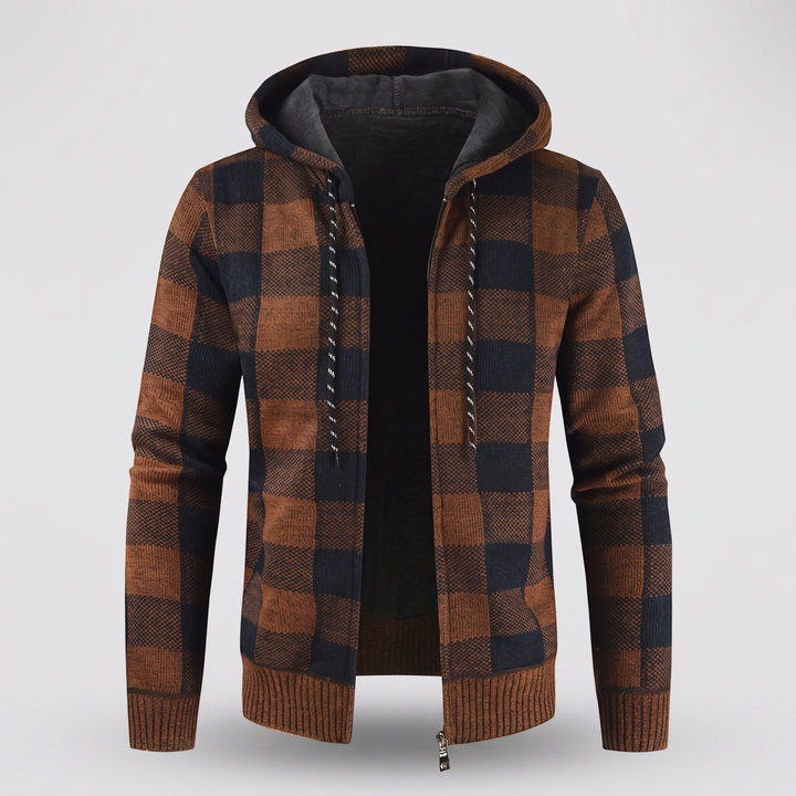 STERLING ZIMOWY SWETER DZIANINOWY