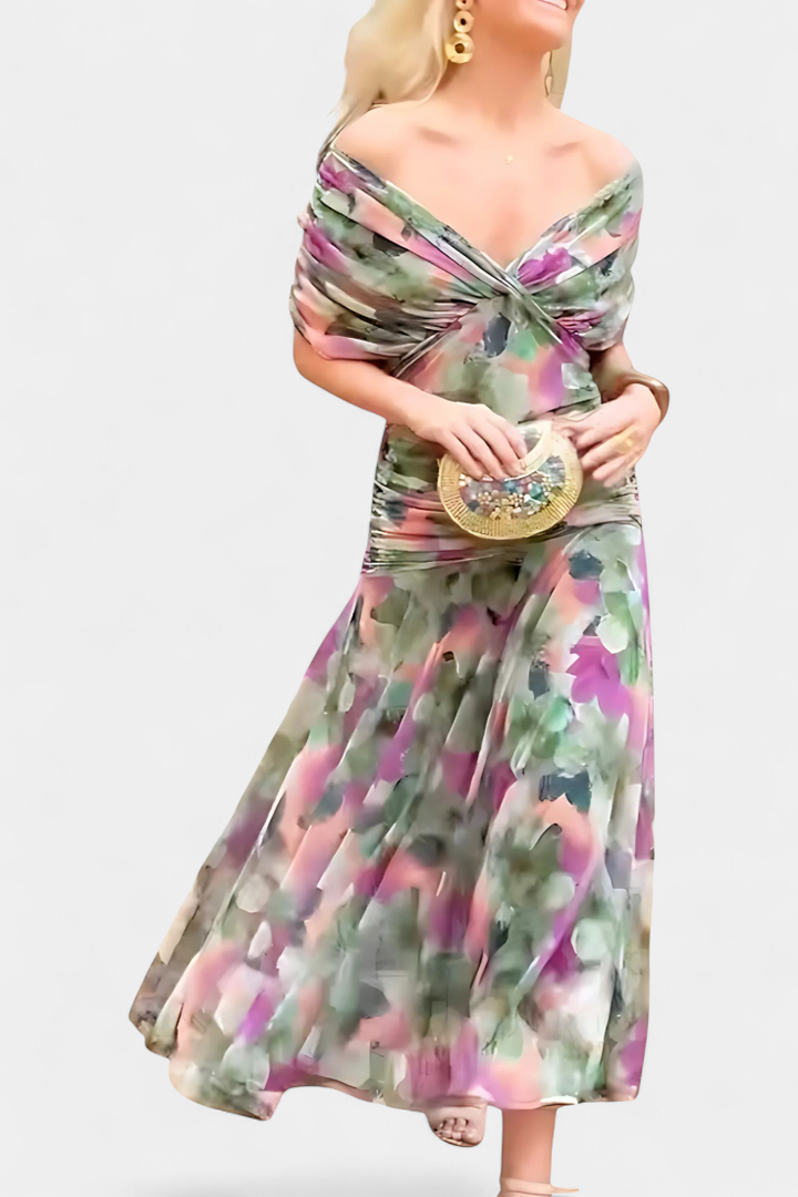 SUKIENKA VALENTINA WILDFLOWER W KSZTAŁCIE LITERY V