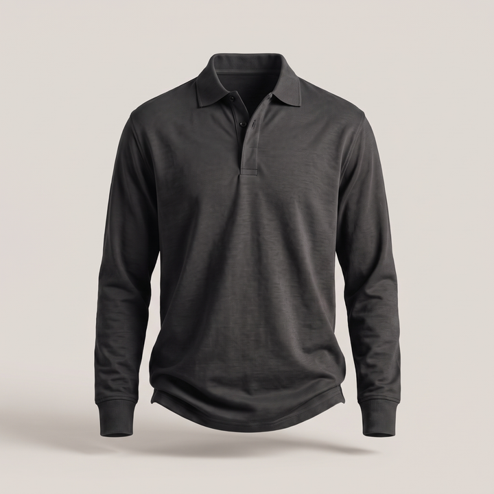 Sweter Polo z bawełny Heritage