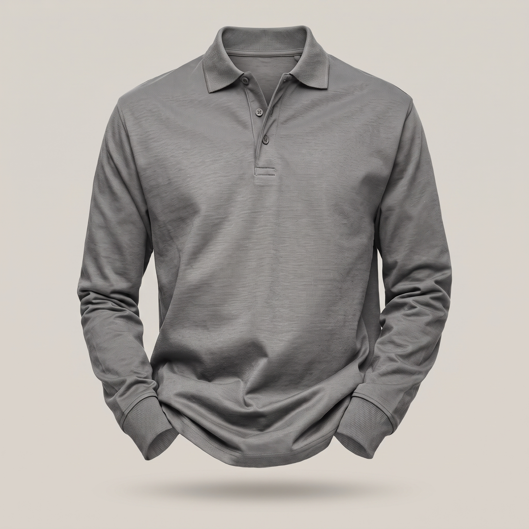 Sweter Polo z bawełny Heritage