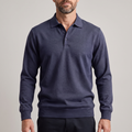 Sweter Polo z bawełny Heritage