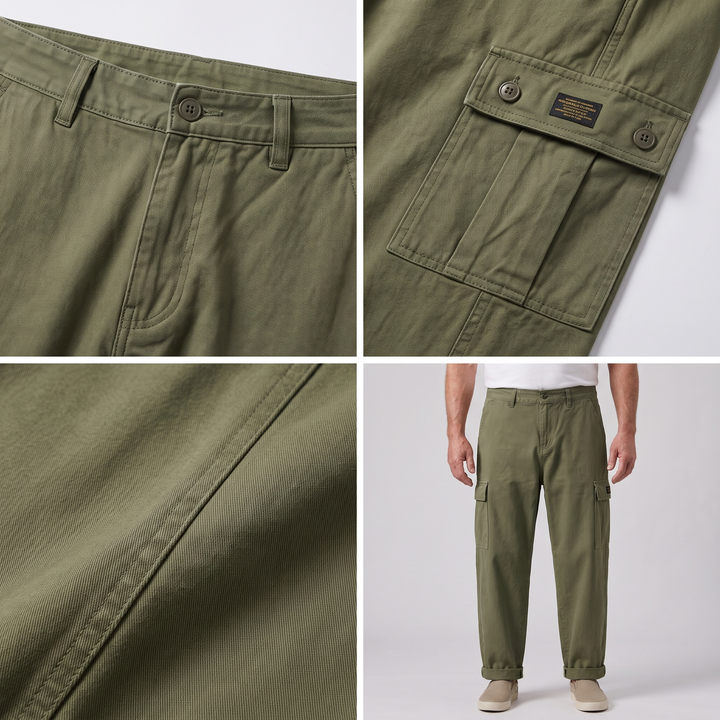 Spodnie cargo vintage