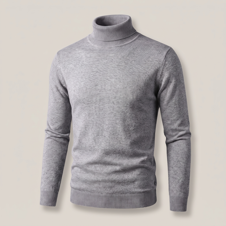 ELEGANCKI KASZMIROWY POLO Z DZIANINY