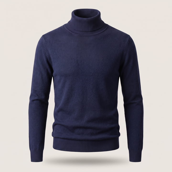 ELEGANCKI KASZMIROWY POLO Z DZIANINY