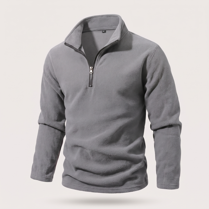 BLUZA Z KOŁNIERZEM STOJĄCYM SMART