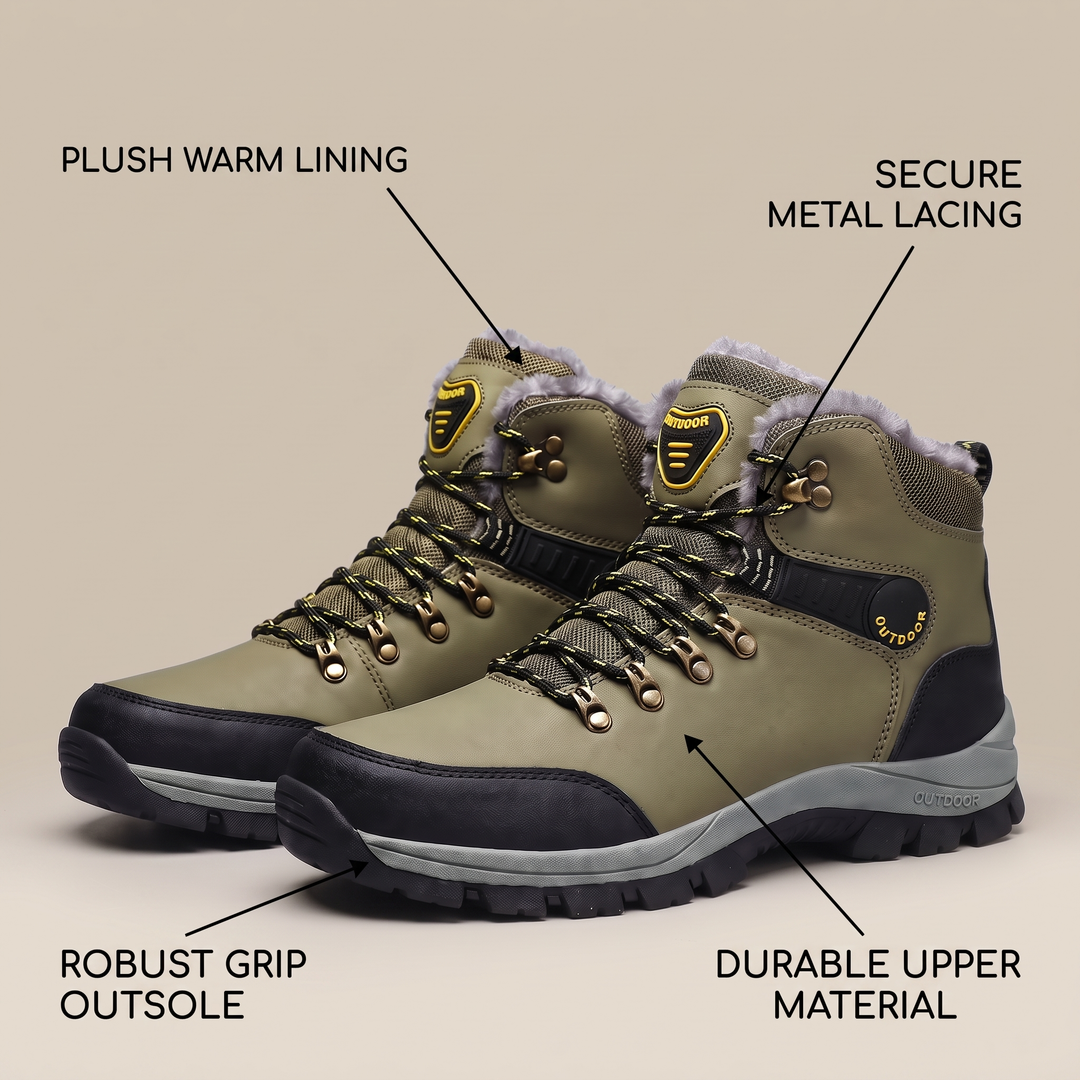 WODOODPORNE BUTY TREKKINGOWE WINTERGUARD