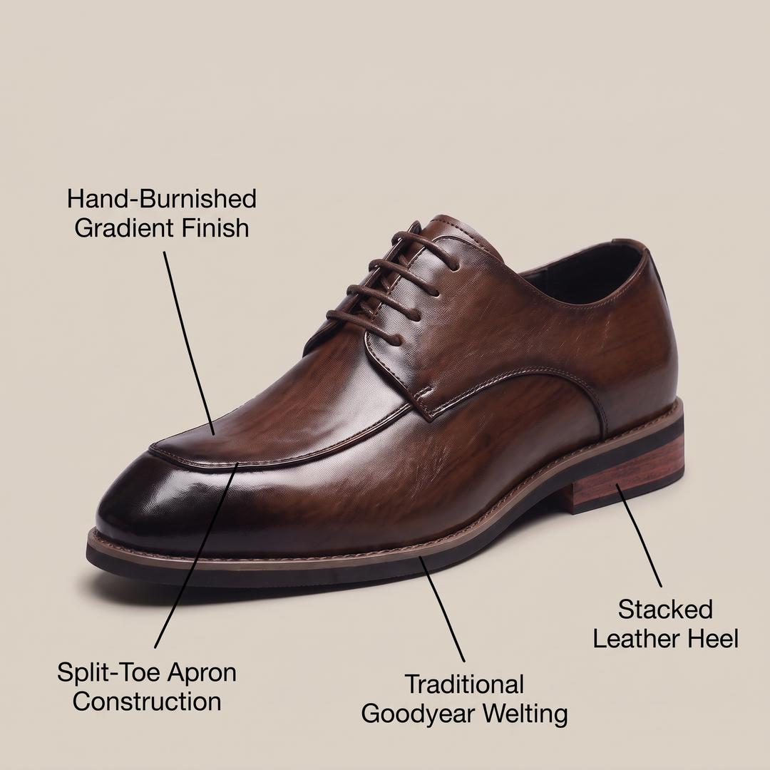 Eleganckie, formalne buty sznurowane