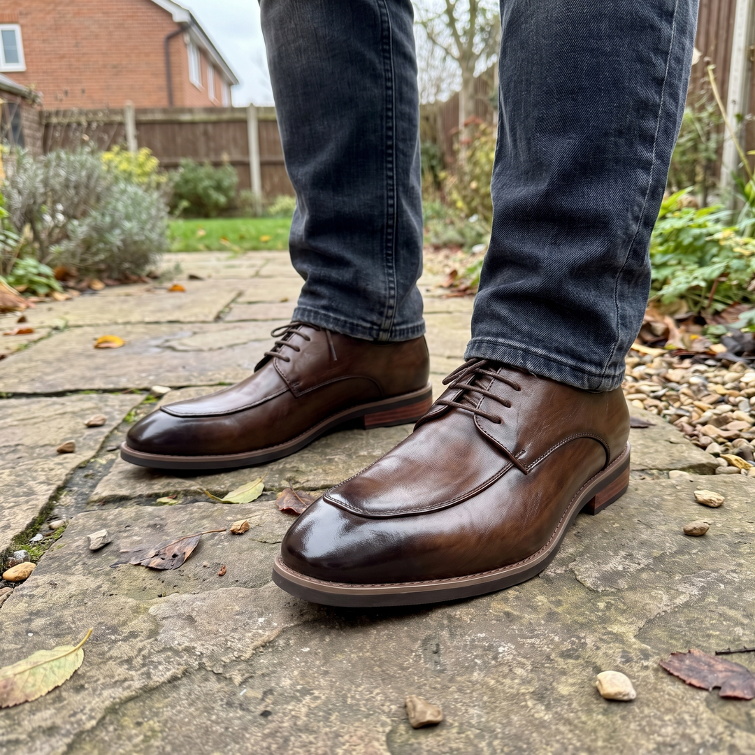 Eleganckie, formalne buty sznurowane