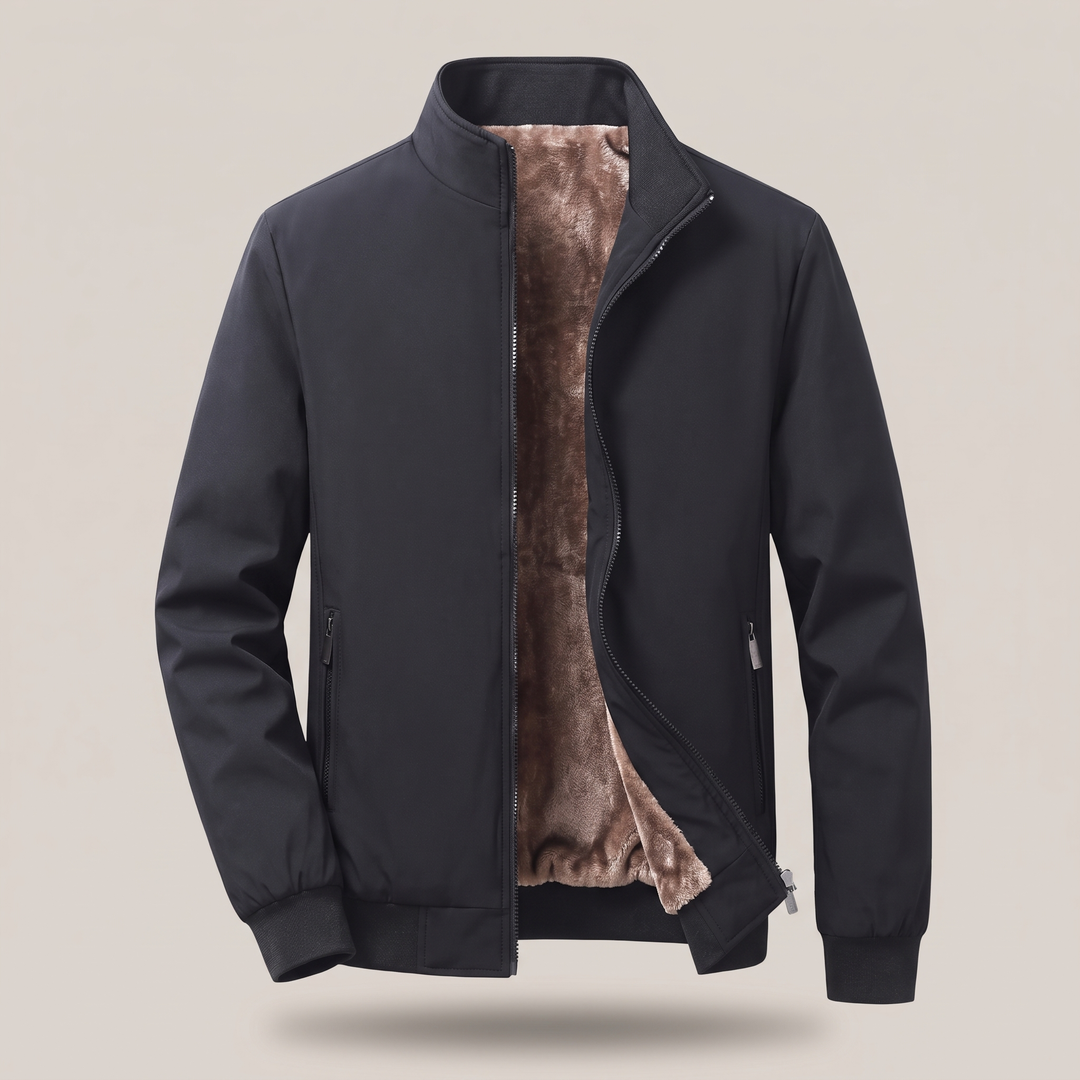 KLASYCZNA PIKOWANA KURTKA BOMBER
