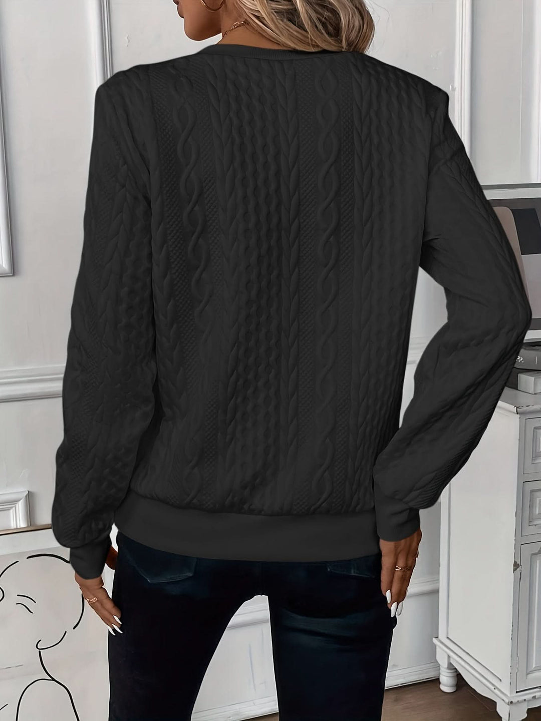 Sweter z zamkiem błyskawicznym CEYRA