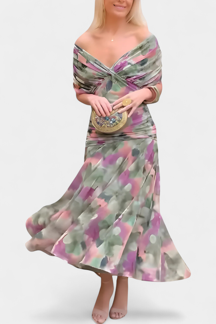 SUKIENKA VALENTINA WILDFLOWER W KSZTAŁCIE LITERY V