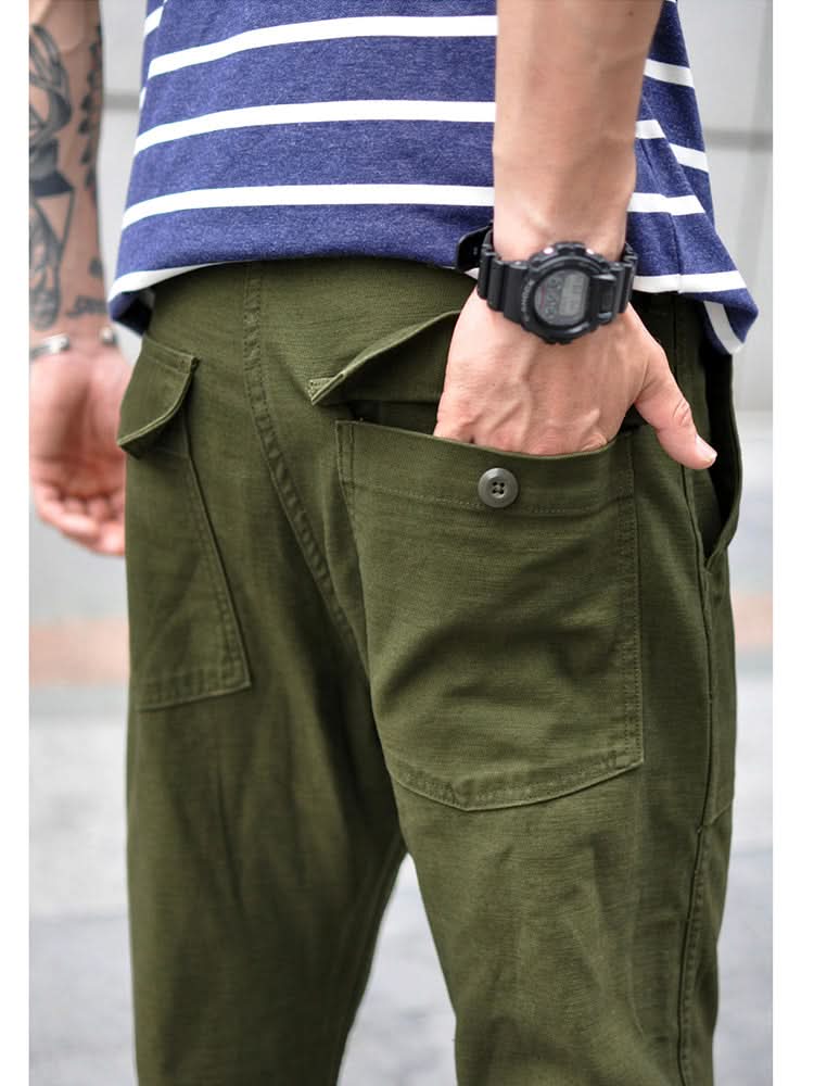 Spodnie OG-107 INSPIROWANE PROSTYMI NOGAWKAMI