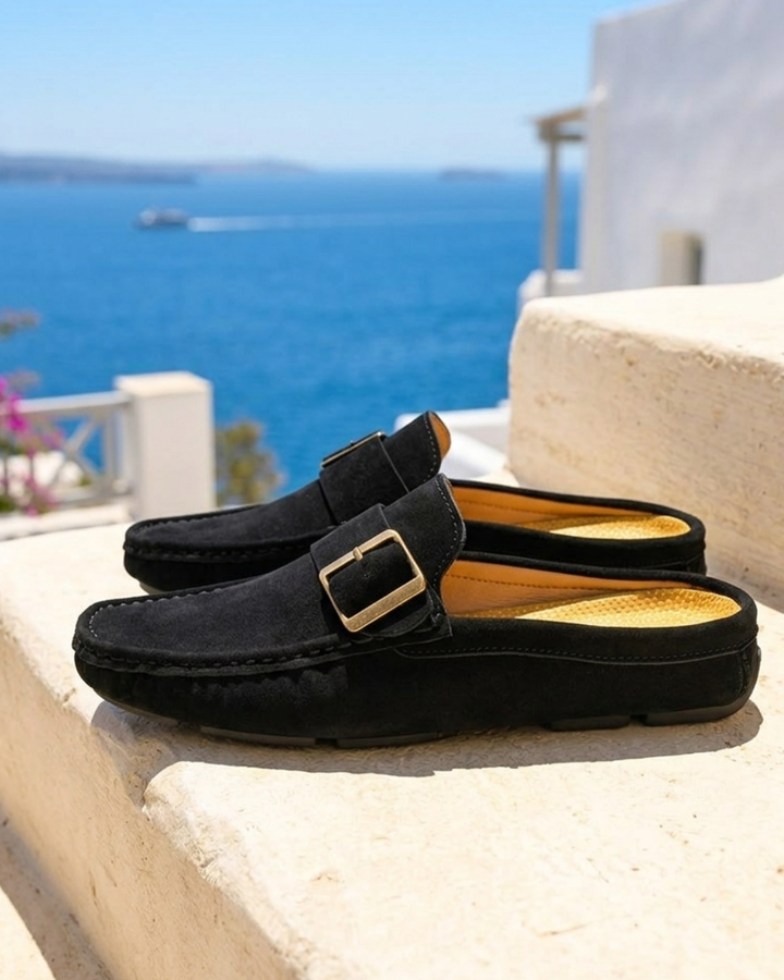 Klapki z zamszu SORRELL COMFORT
