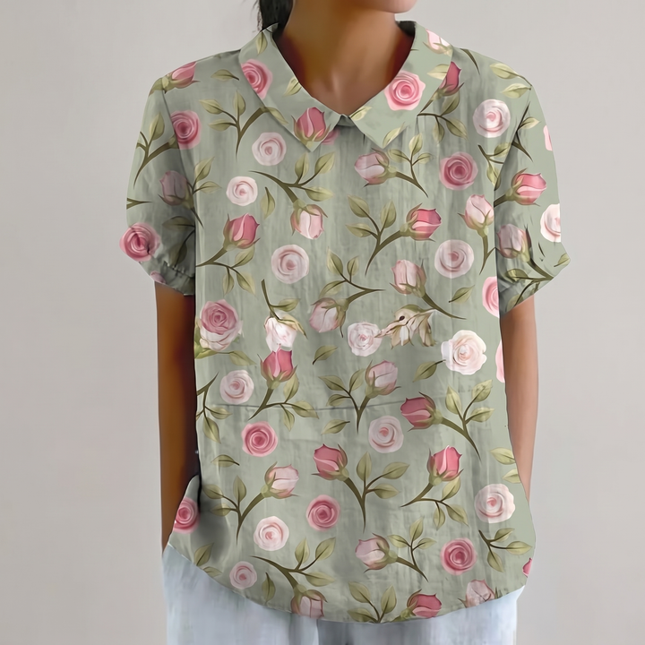 Bluzka w kwiaty Rosedene Sage
