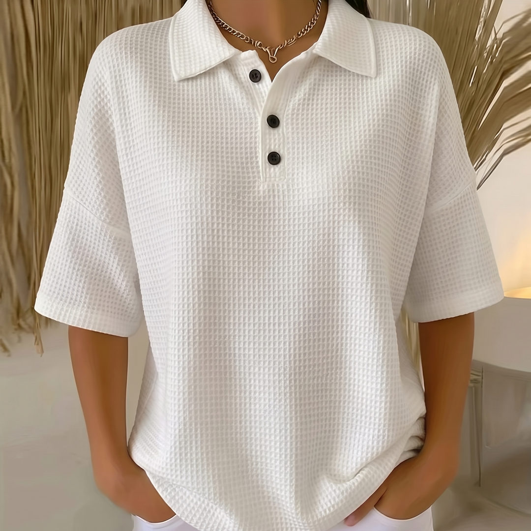 BLUZKA POLO BANBURY SOFT WAFFL