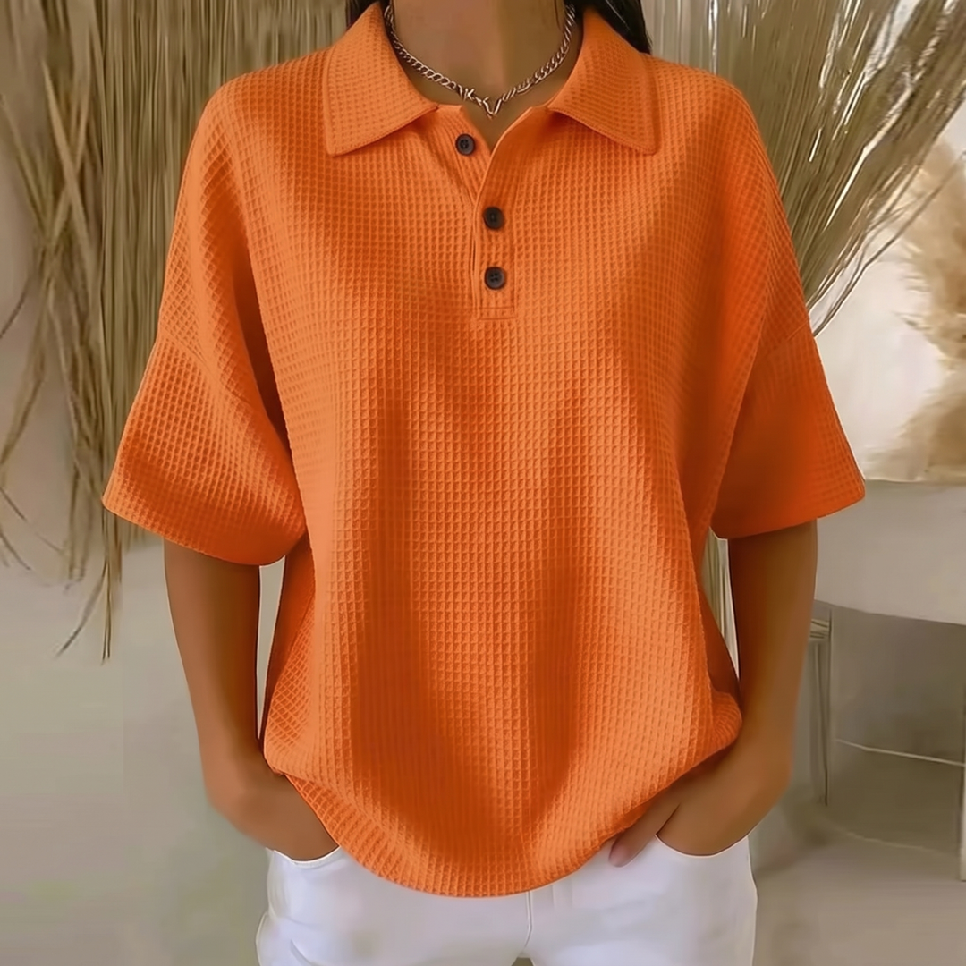 BLUZKA POLO BANBURY SOFT WAFFL