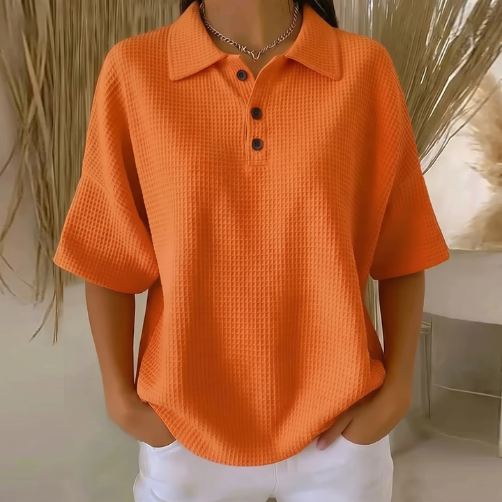 BLUZKA POLO BANBURY SOFT WAFFL