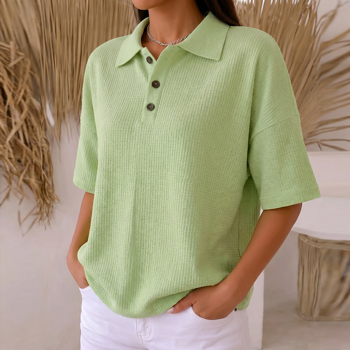 BLUZKA POLO BANBURY SOFT WAFFL
