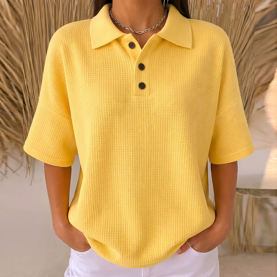 BLUZKA POLO BANBURY SOFT WAFFL
