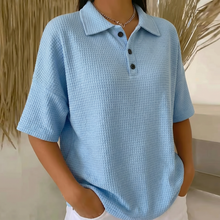 BLUZKA POLO BANBURY SOFT WAFFL