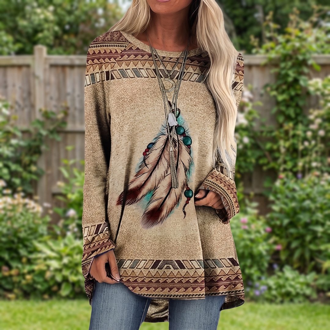 TOP TAWNYBROOK W ZWIERZĘCY DESEŃ WESTERN