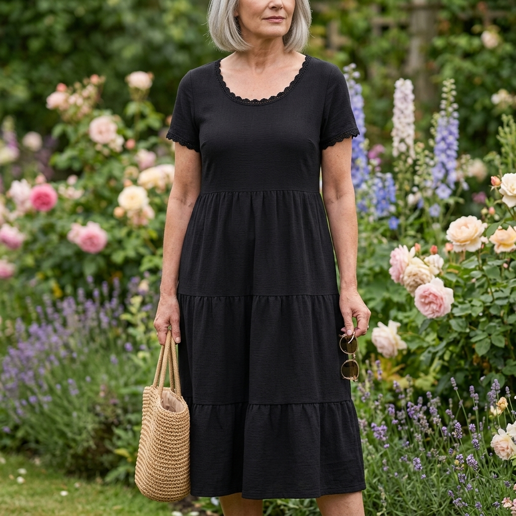 SUKIENKA LETNIA WINCROFT CUTWORK