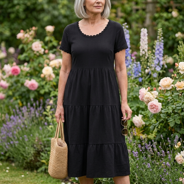 SUKIENKA LETNIA WINCROFT CUTWORK