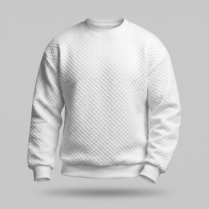 SWETER CEDRIC MODERN Z KWADRATOWYM DEKOLTEM
