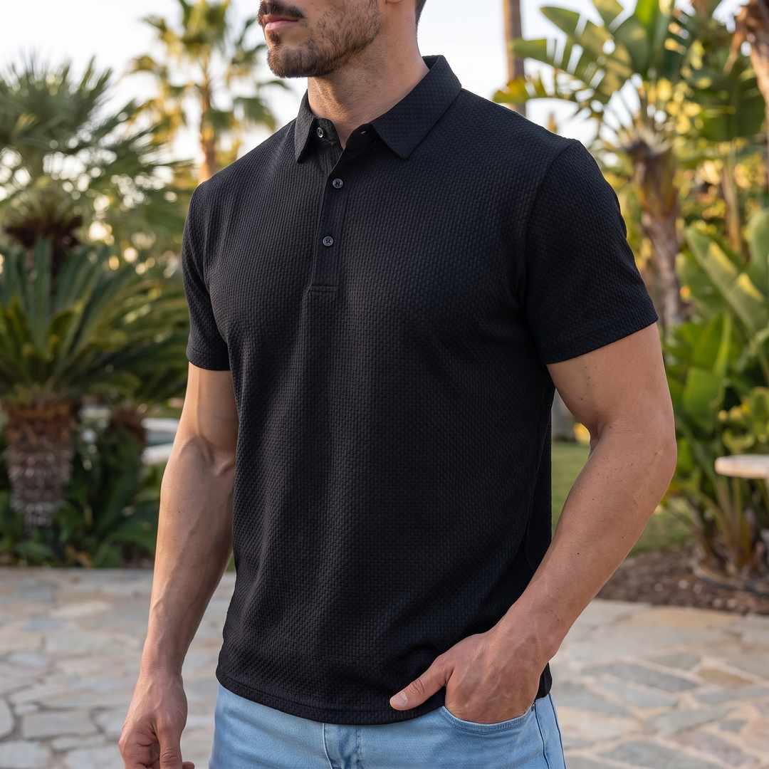 RUXLEY SOFT-TOUCH MINIMALNA KOSZULKA POLO